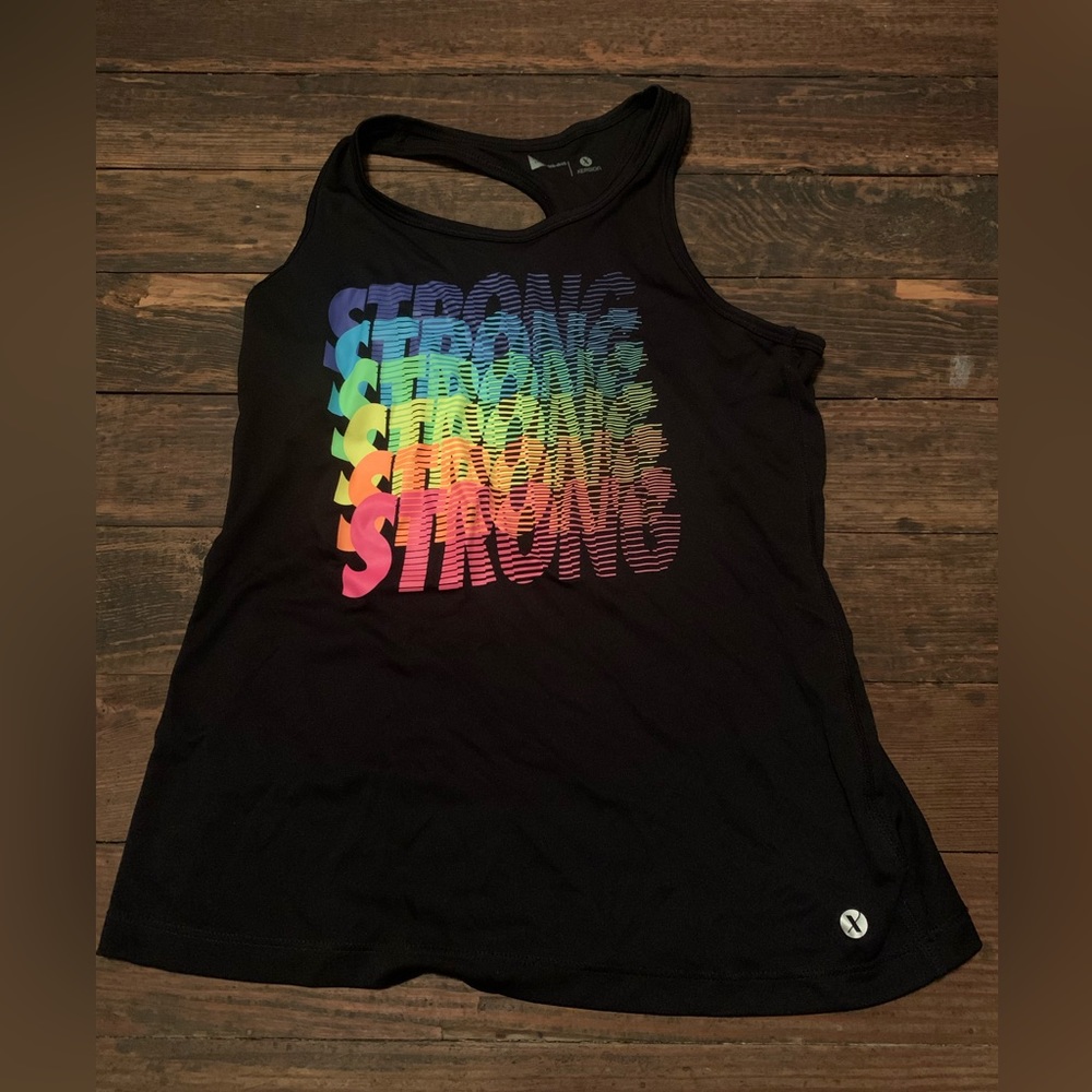 Black W/ Colors Tank Top